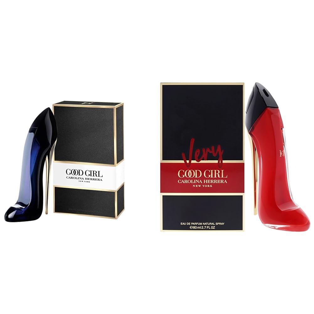 Amazon.com: Carolina Herrera 女性好女孩香水- 晚香和非常好女孩淡